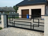 ogrodzenia nowoczesne - balustrady nierdzewne ogrodzenia automatyka Krispol Came Nice FAAC